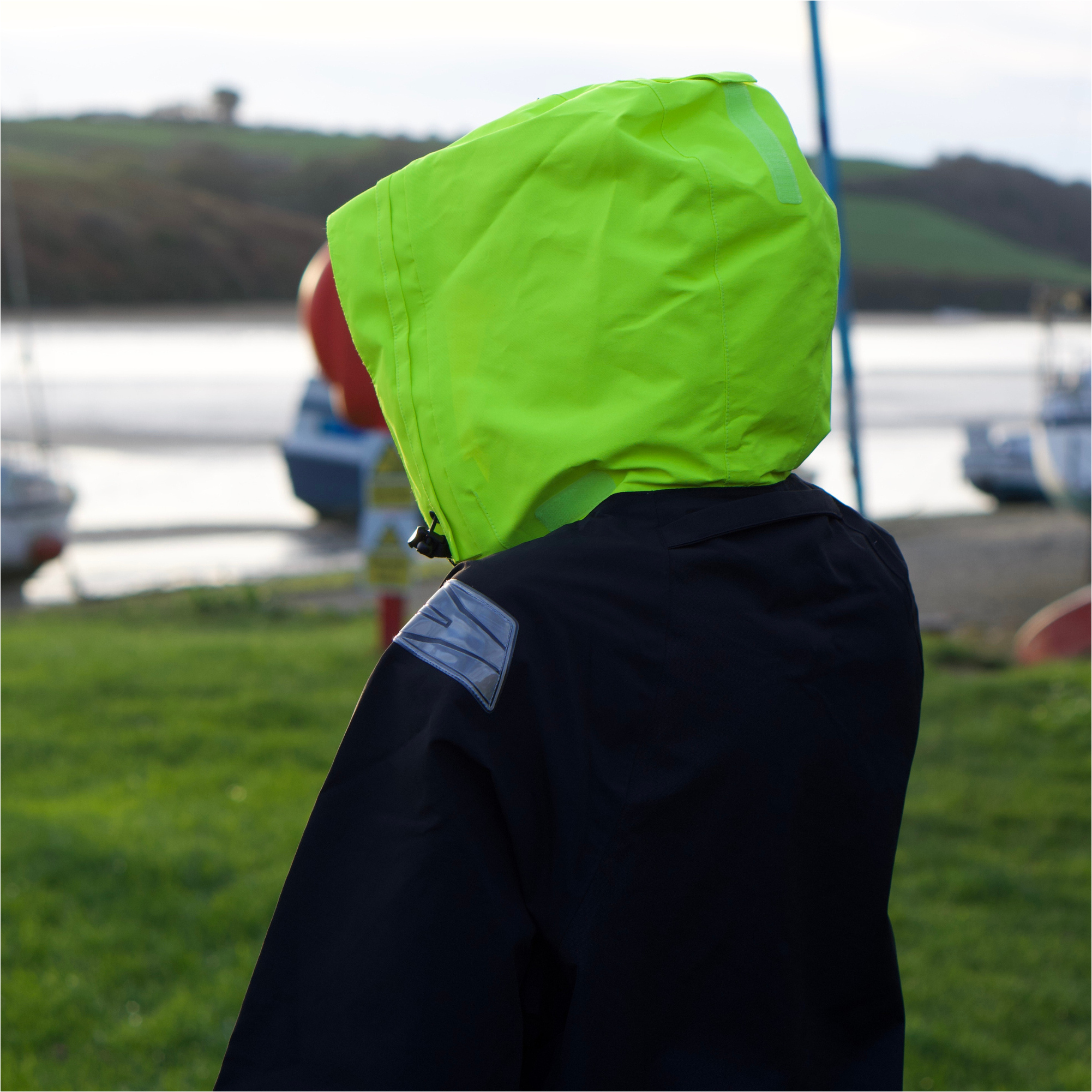 2025 Nava Performance Mens NV2 Sailing Jacket NAVANV2J01 - Black